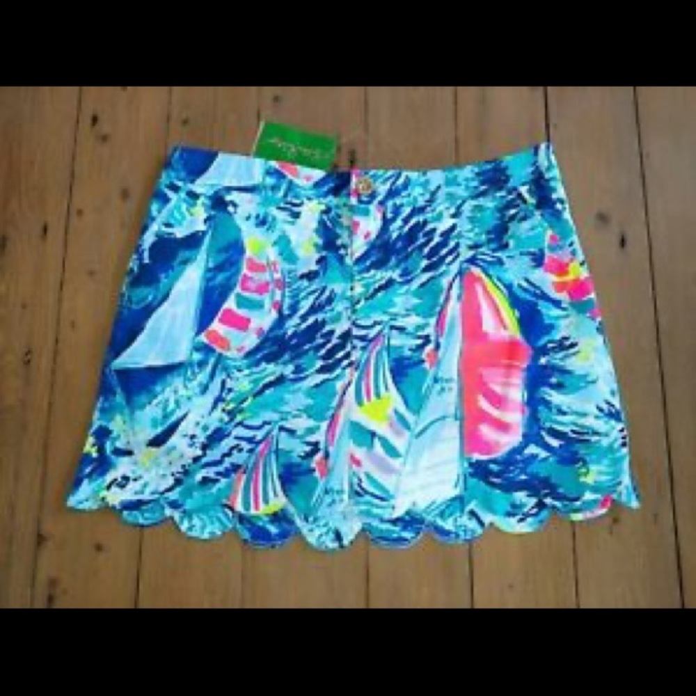 Lilly Pulitzer skirt skort Hey Bay Bay 8